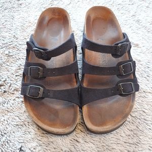 Birkenstock Florida Softbed Suede Sandals